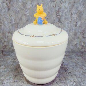 Selandia Classic Winnie the Pooh Plastic Small Canister Jar Container Sugar Bowl